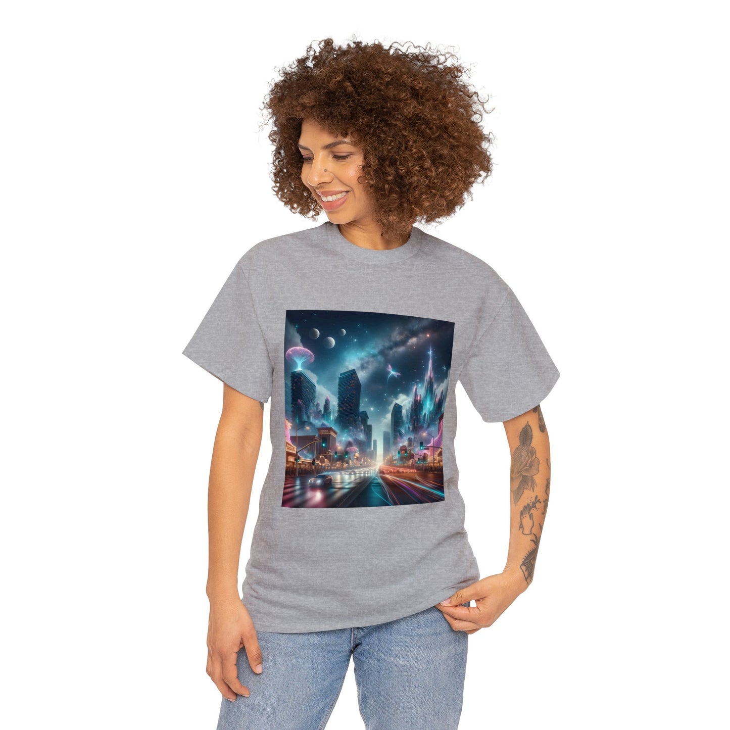 Luminous Dreams-Unisex Heavy Cotton Tee