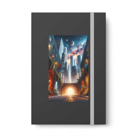 Phantom Dreamscape-Color Contrast Notebook - Ruled