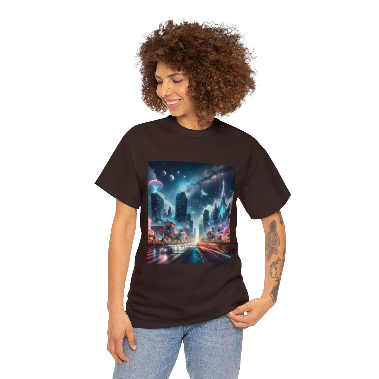 Luminous Dreams-Unisex Heavy Cotton Tee