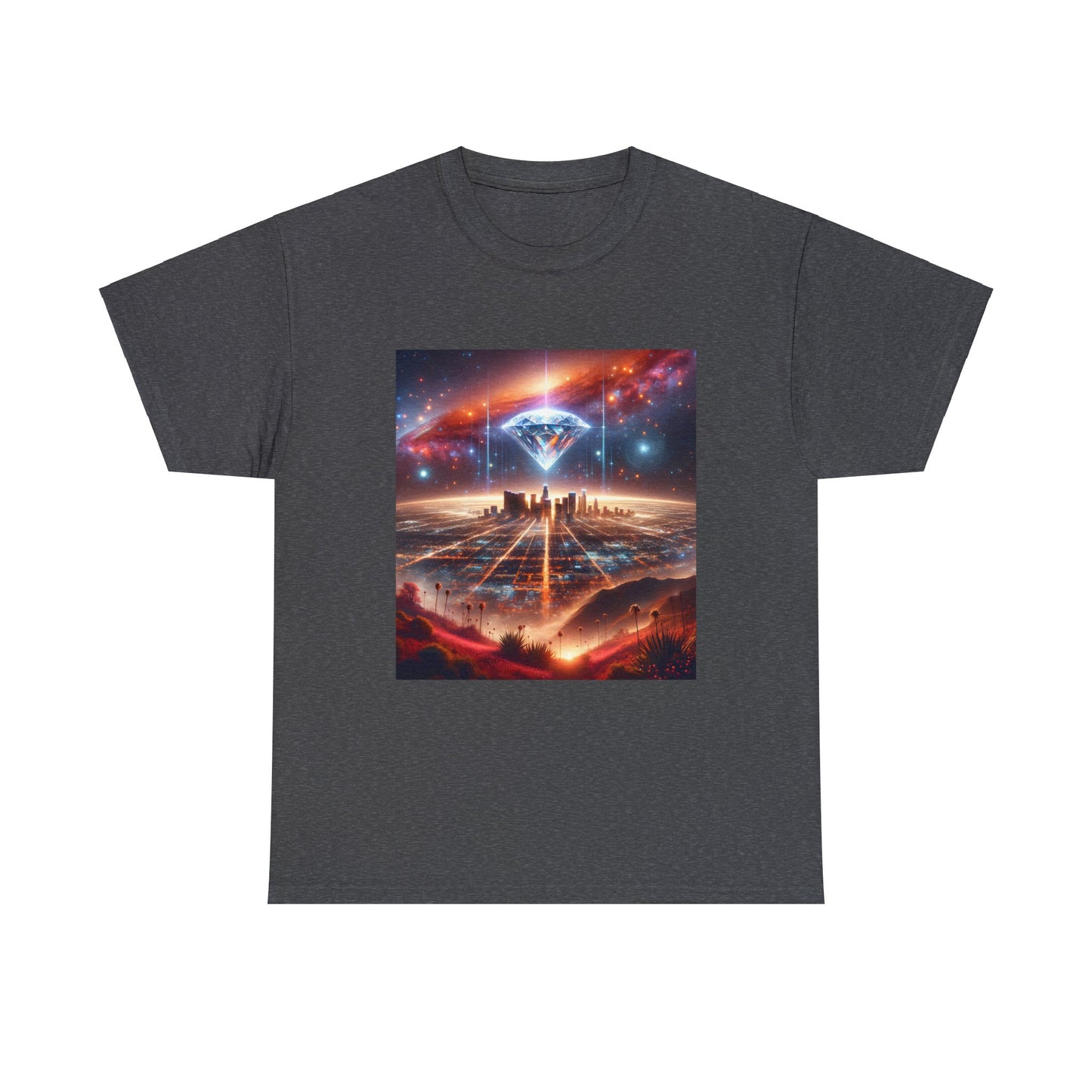 Luminara Skyvista-Unisex Heavy Cotton Tee