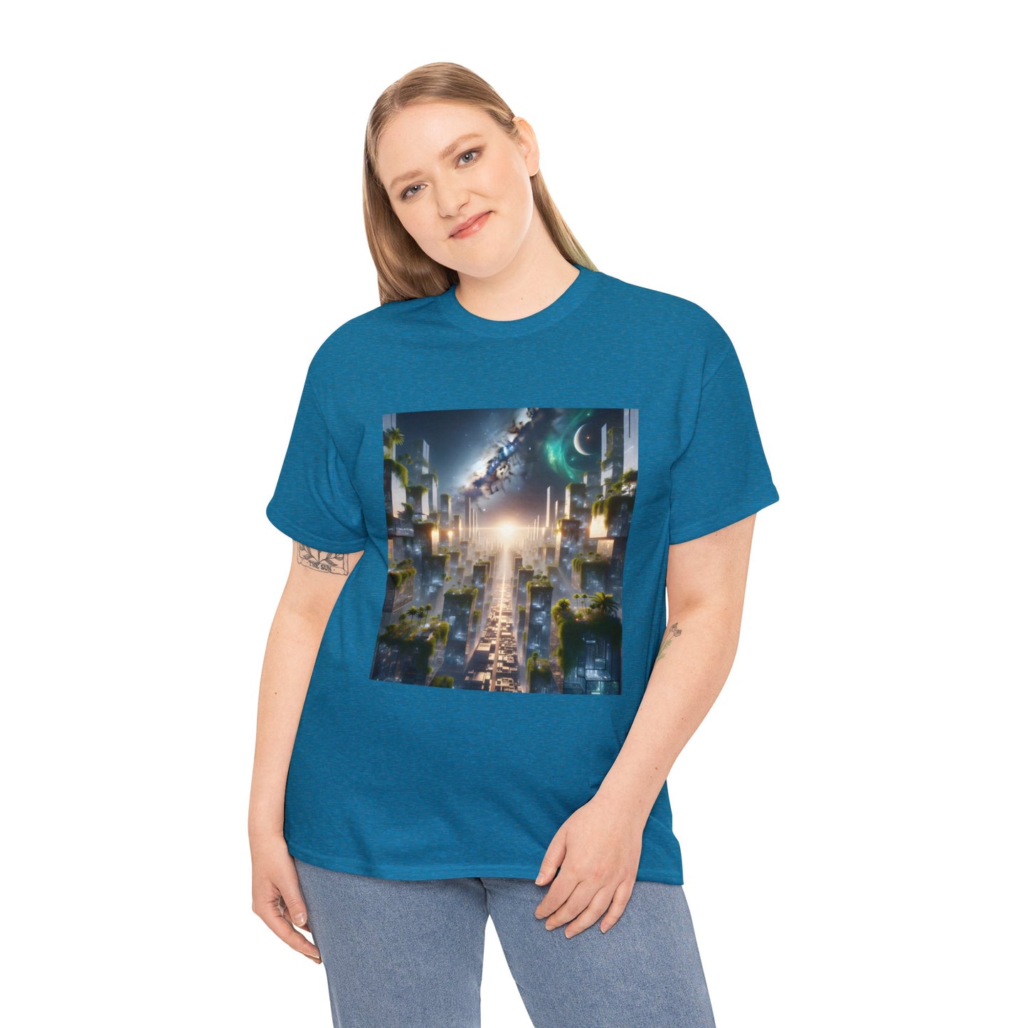 Astral Visions-Unisex Heavy Cotton Tee