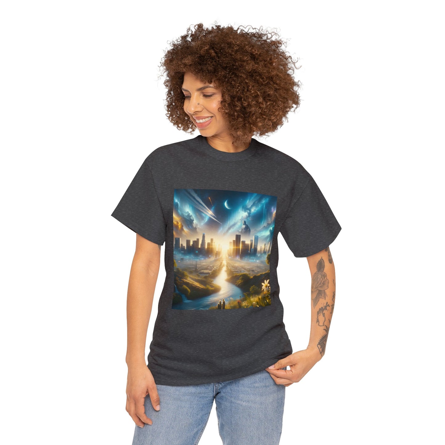 Lumina Kinetic-Unisex Heavy Cotton Tee