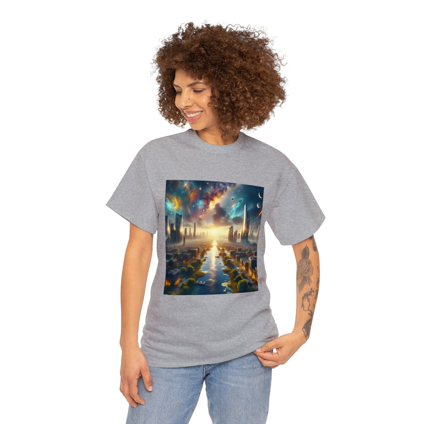 Starlight Reverie-Unisex Heavy Cotton Tee