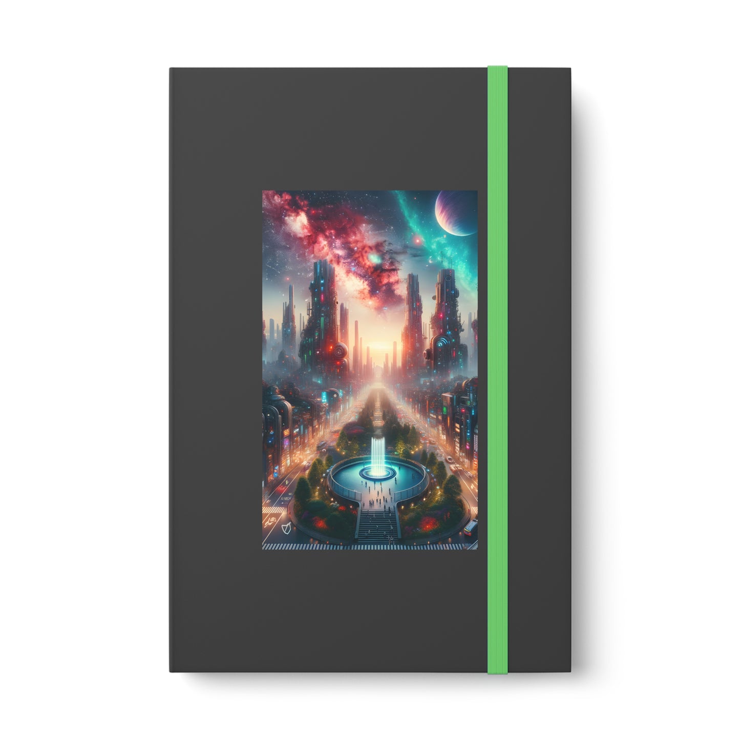 NeonRealm-Color Contrast Notebook - Ruled