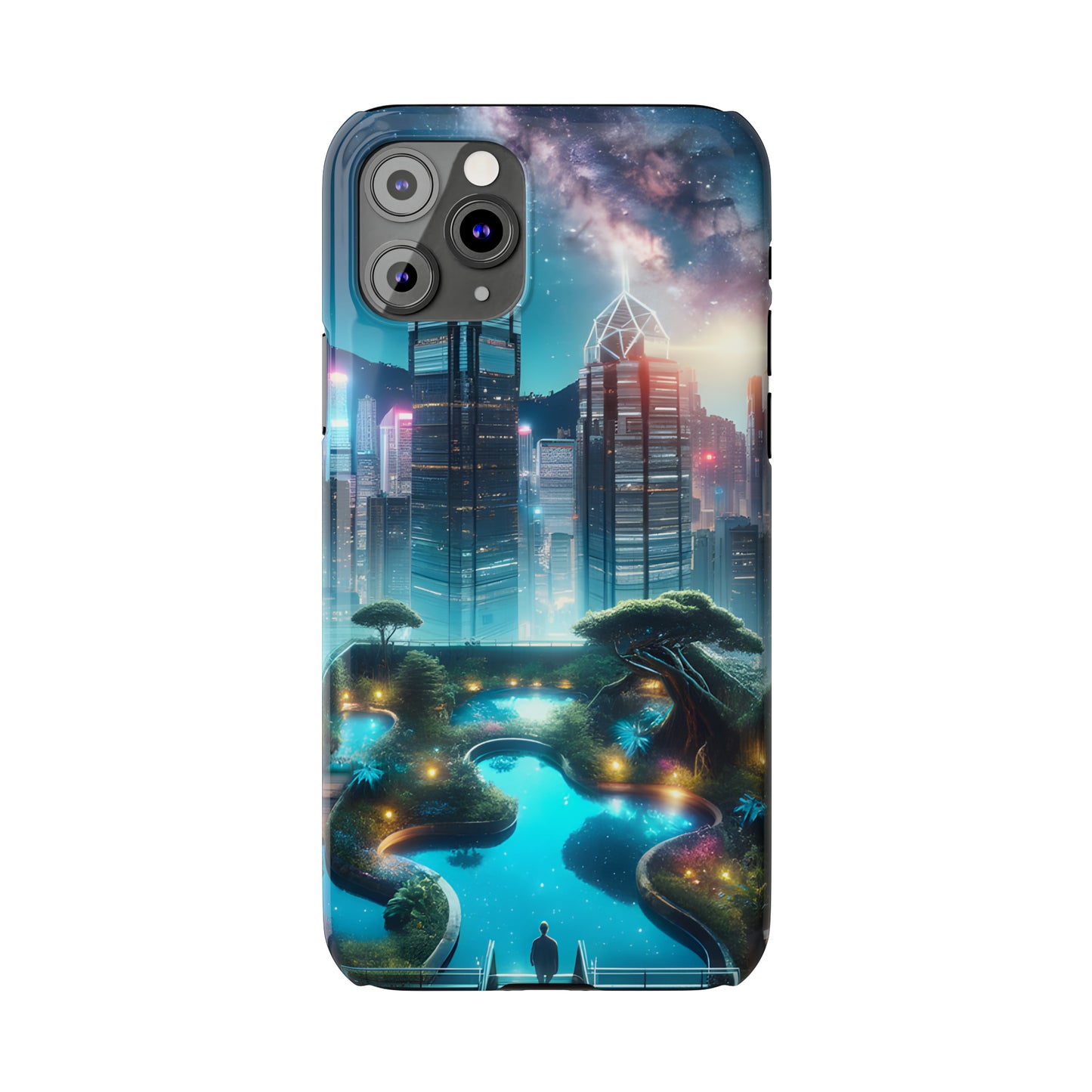 Luminosity Garden-Slim Phone Cases