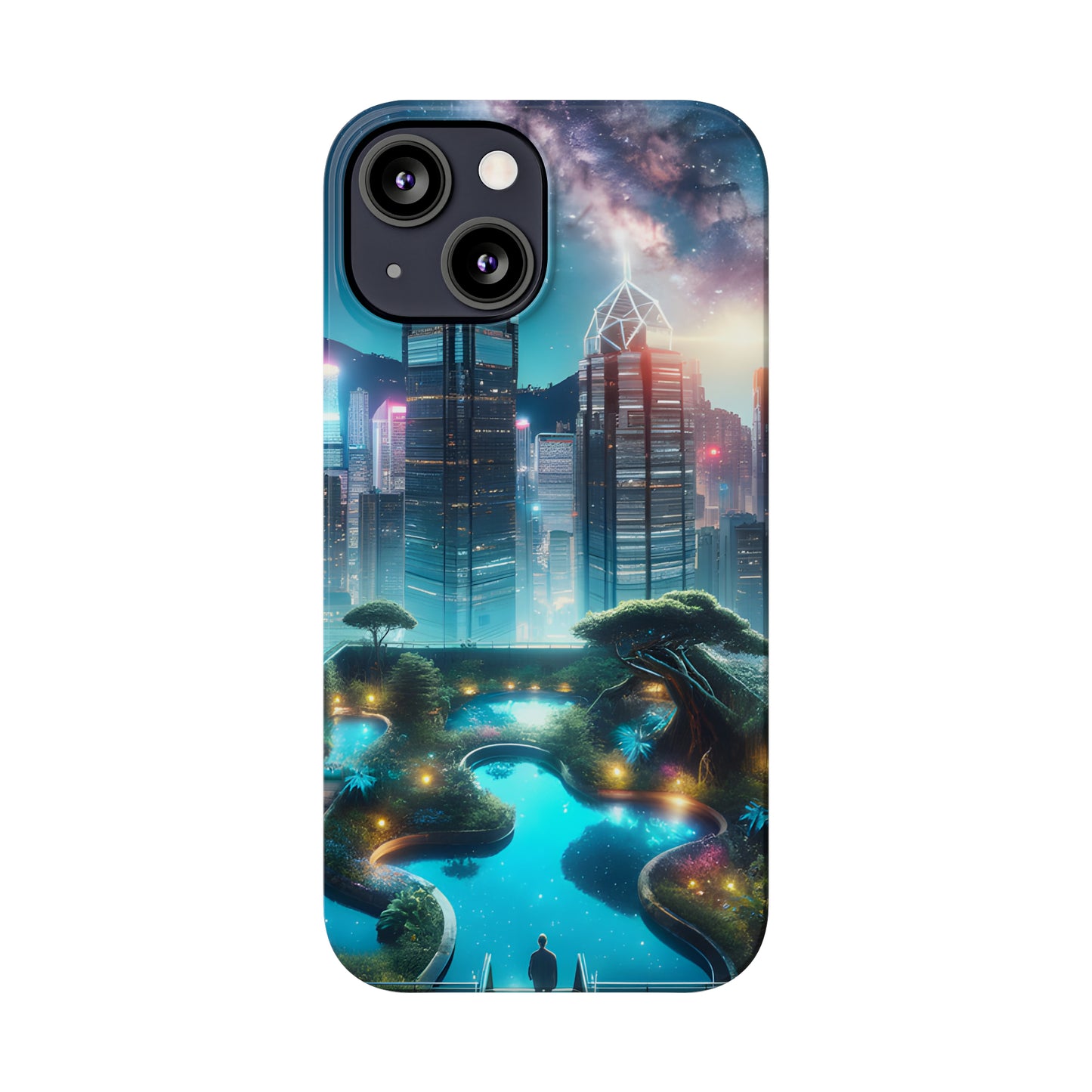 Luminosity Garden-Slim Phone Cases