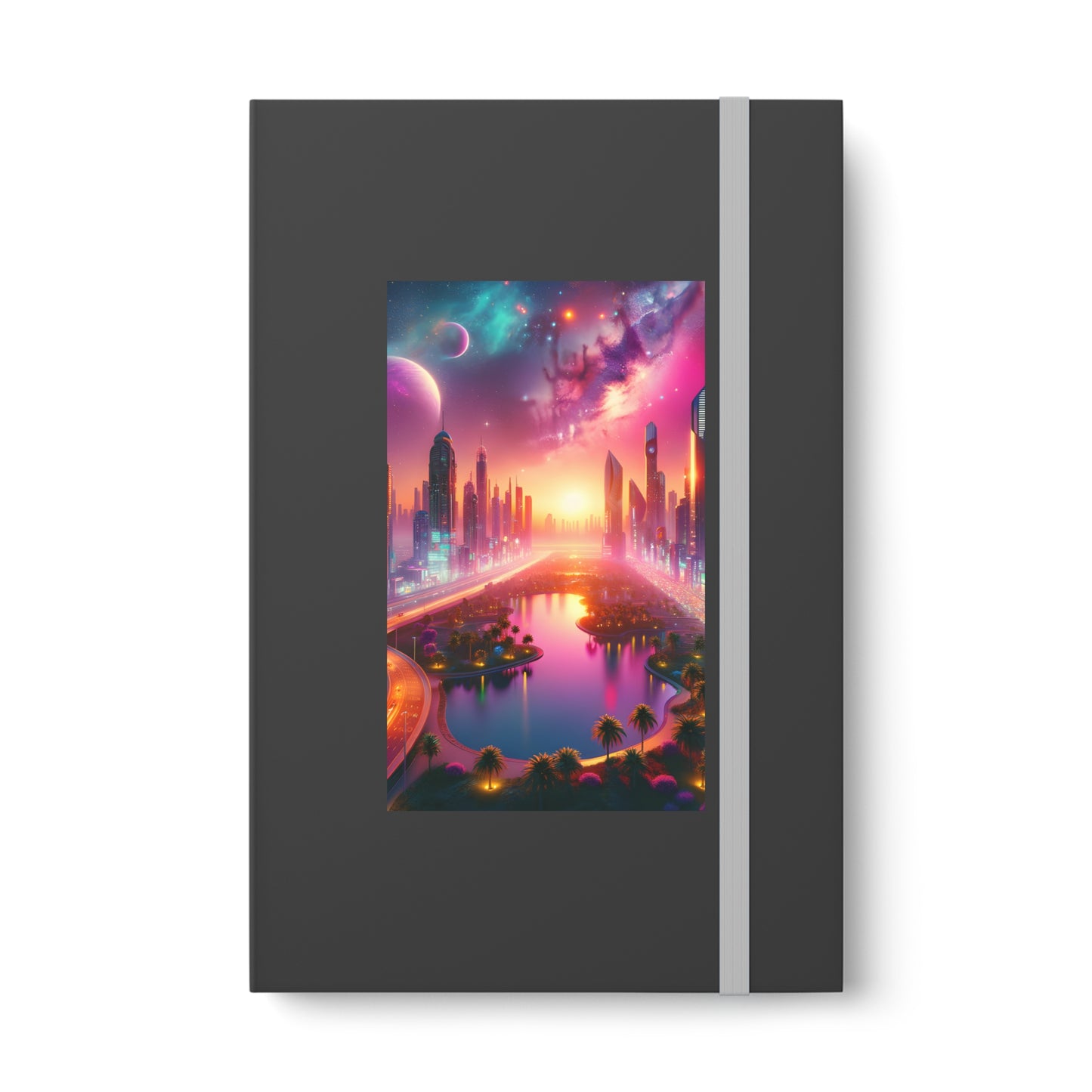 Radiant Visions-Color Contrast Notebook - Ruled