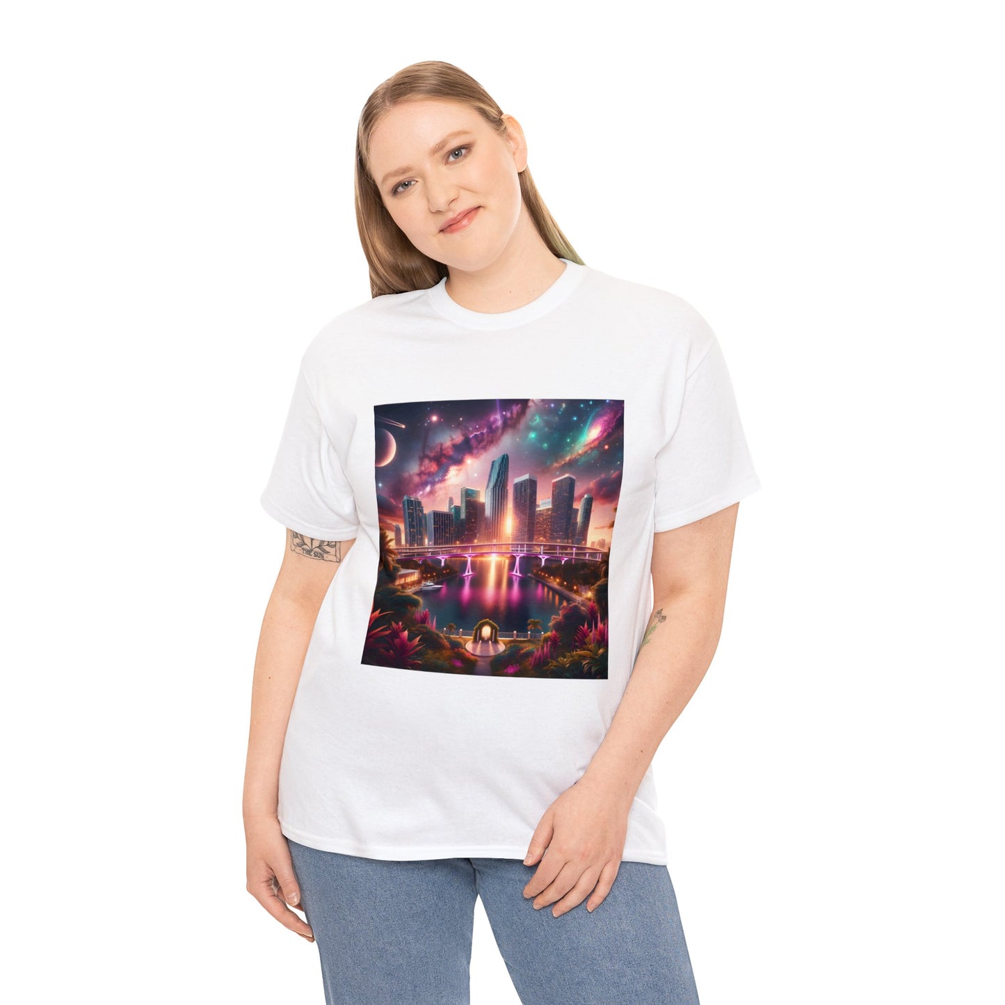 Futura Dawn-Unisex Heavy Cotton Tee