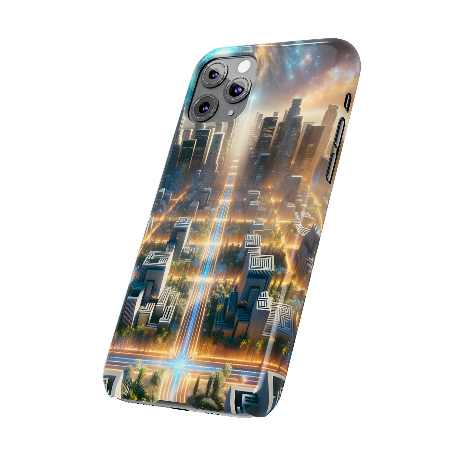 Luminaris Marbleus-Slim Phone Cases