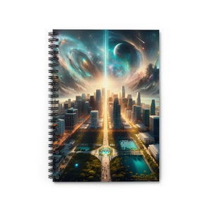 SteelScape Miami-Spiral Notebook - Ruled Line