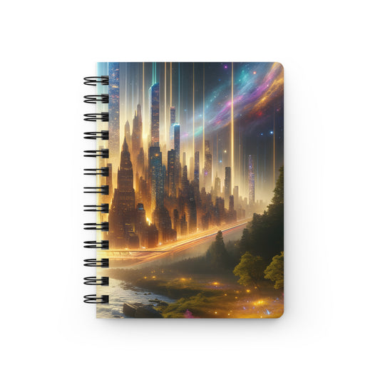 Diamondscape-Spiral Bound Journal