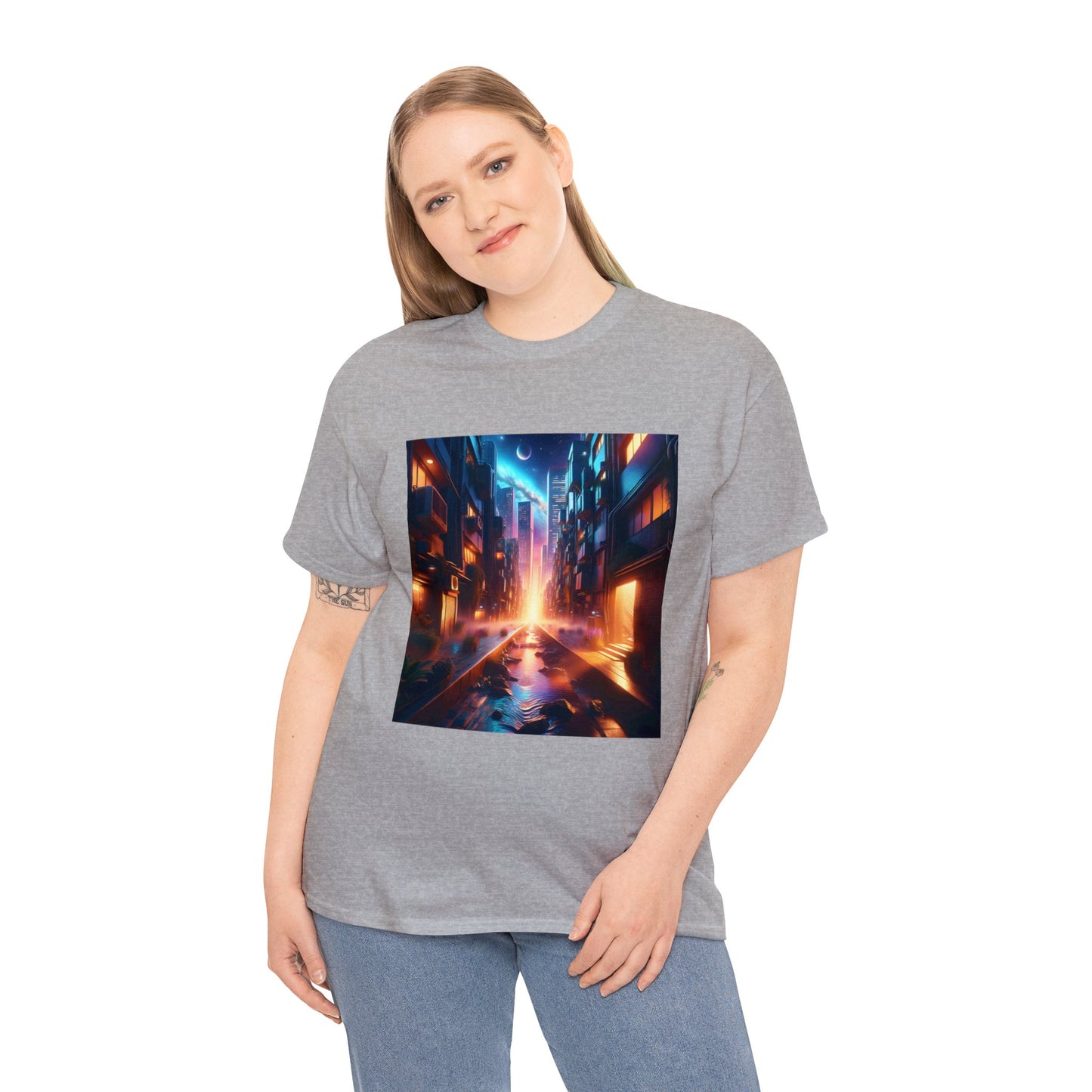 Tokyoglow Visionary-Unisex Heavy Cotton Tee