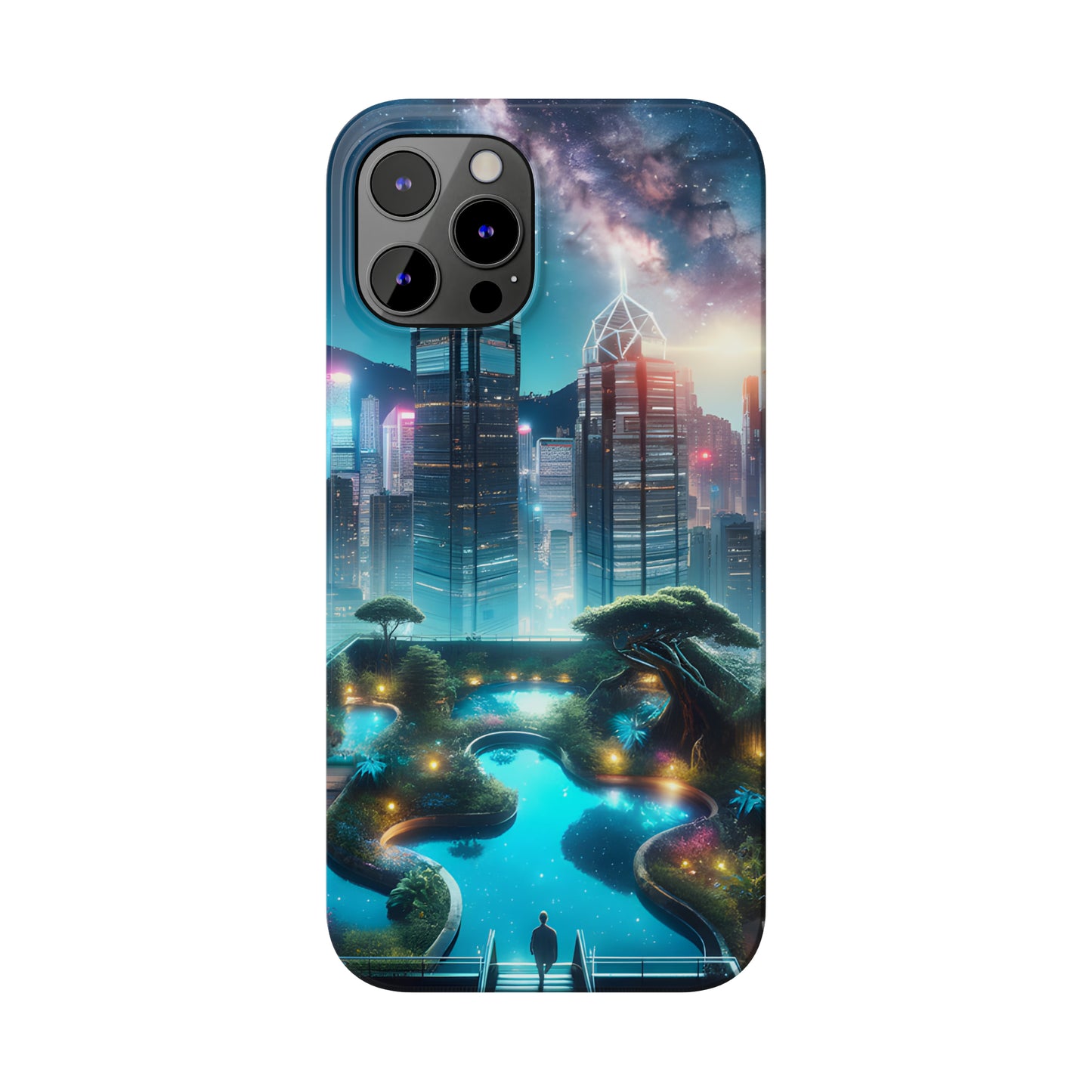 Luminosity Garden-Slim Phone Cases