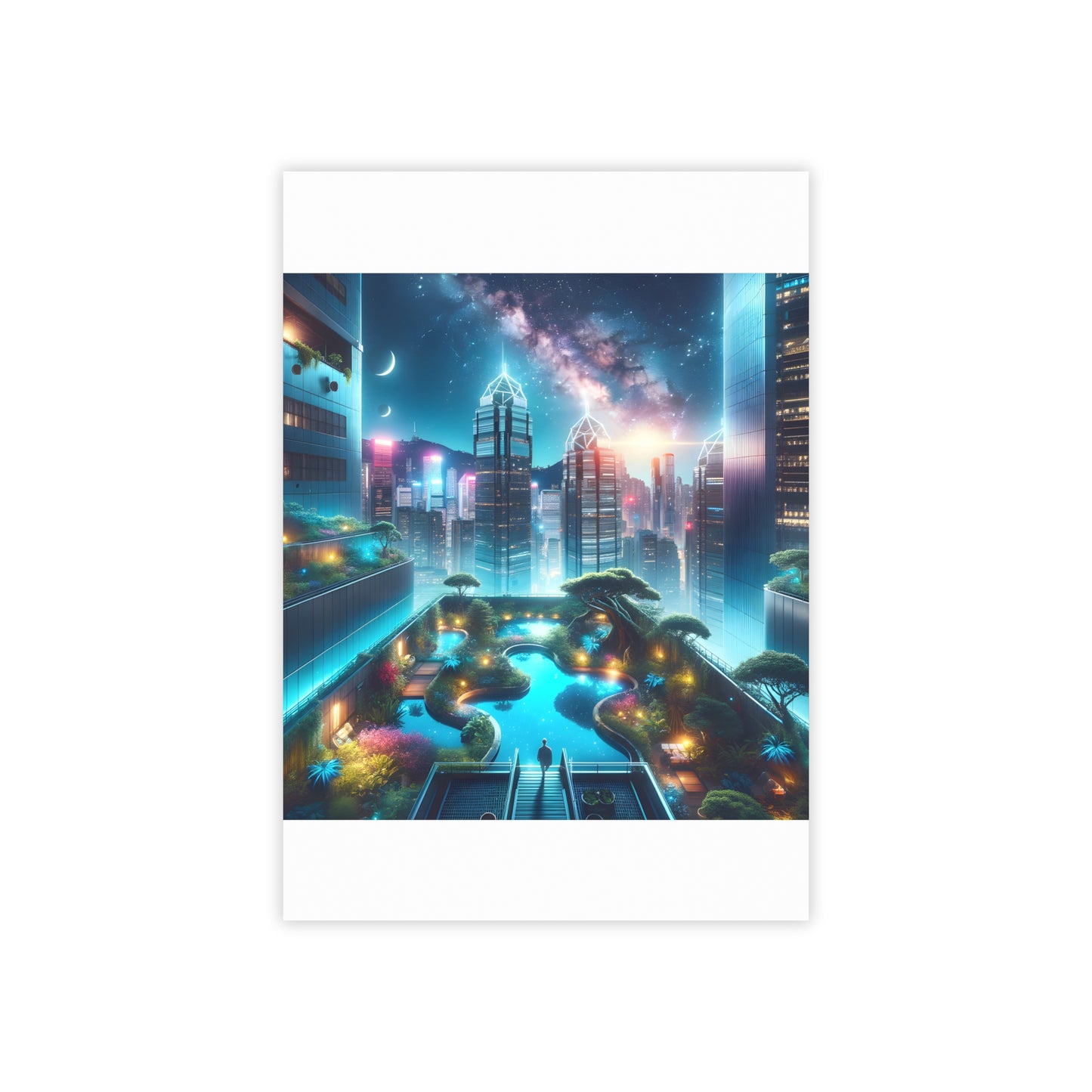 Luminosity Garden-Post-it® Note Pads