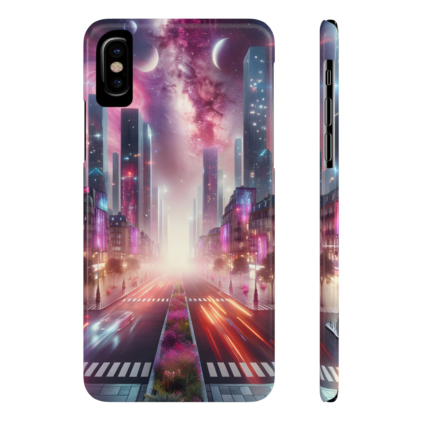 Paris Nightfall-Slim Phone Cases