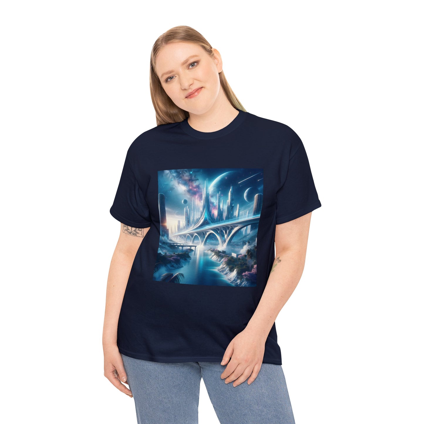 Stellar Marbles-Unisex Heavy Cotton Tee