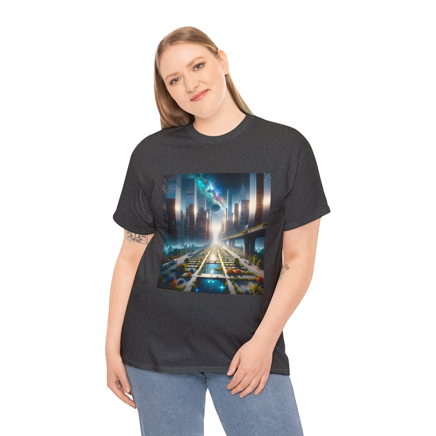 CyberScape Masterworks-Unisex Heavy Cotton Tee