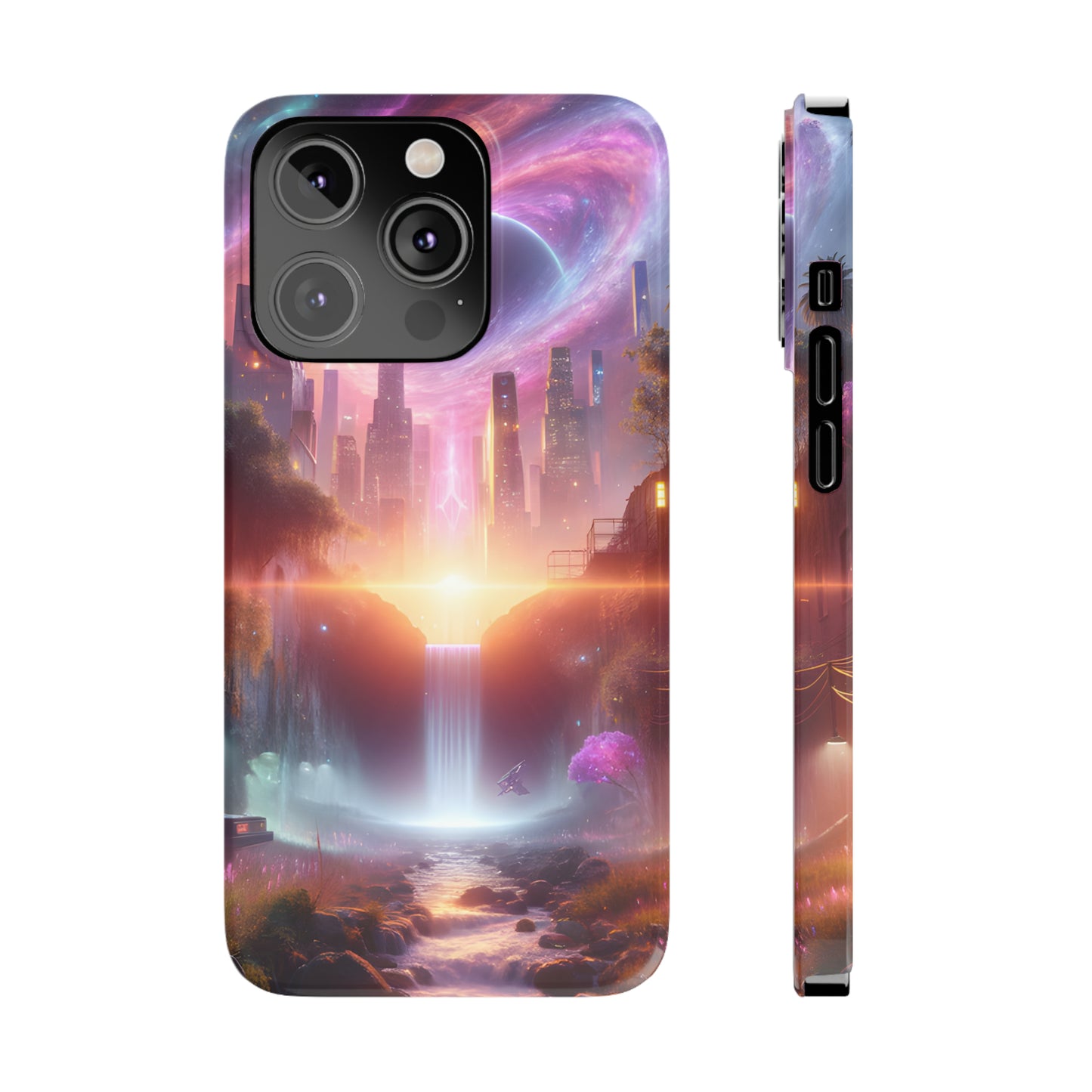 Luminaria Realm-Slim Phone Cases