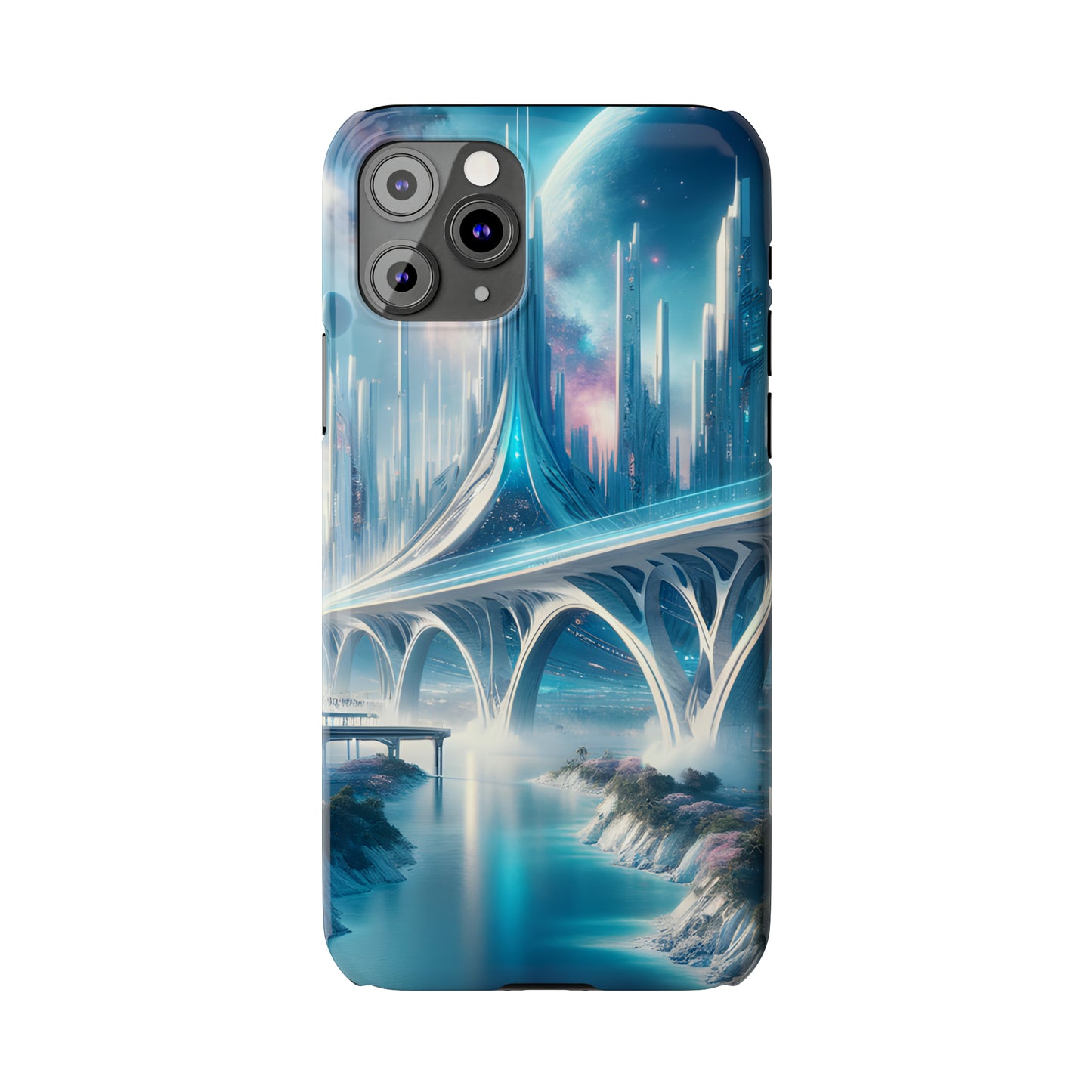 Stellar Marbles-Slim Phone Cases