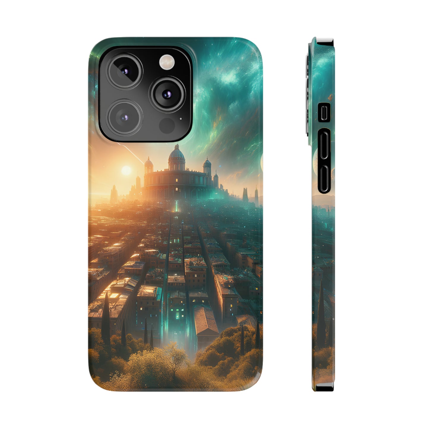 Titanium Dreams-Slim Phone Cases