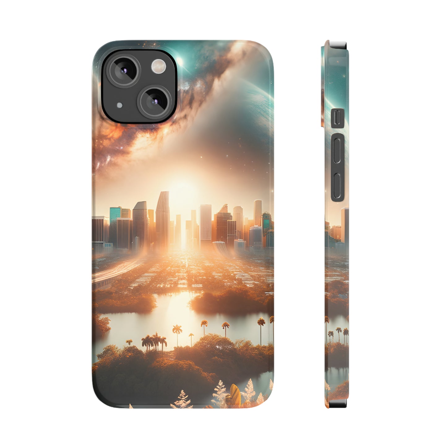 Diamondscape Dreams-Slim Phone Cases