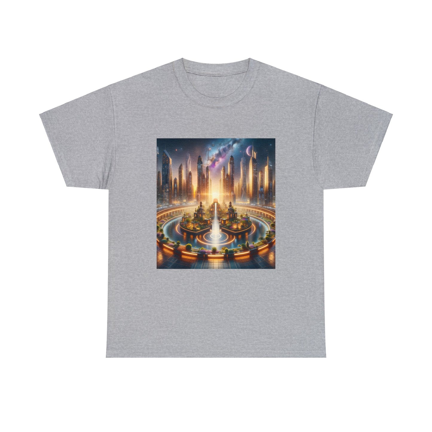 Nebula Gardens-Unisex Heavy Cotton Tee