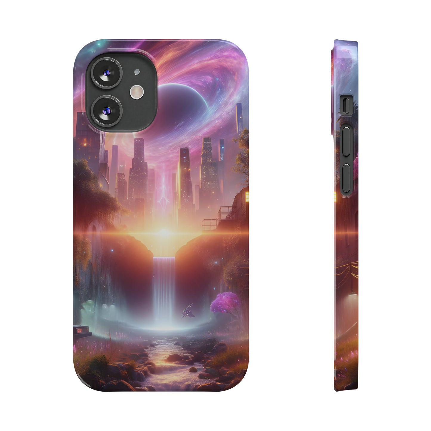 Luminaria Realm-Slim Phone Cases