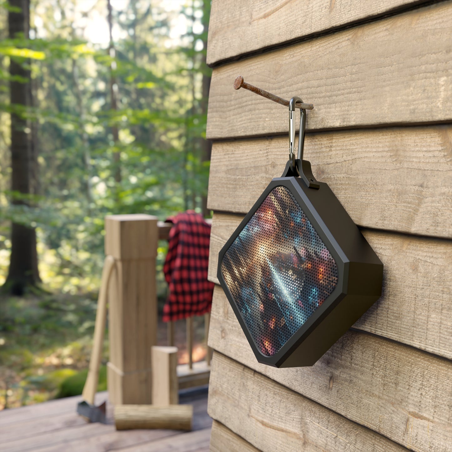 MysticScape or KaleidoSpires-Blackwater Outdoor Bluetooth Speaker