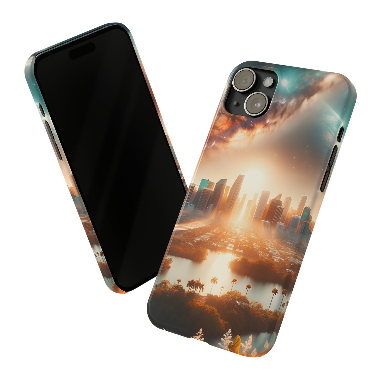 Diamondscape Dreams-Slim Phone Cases