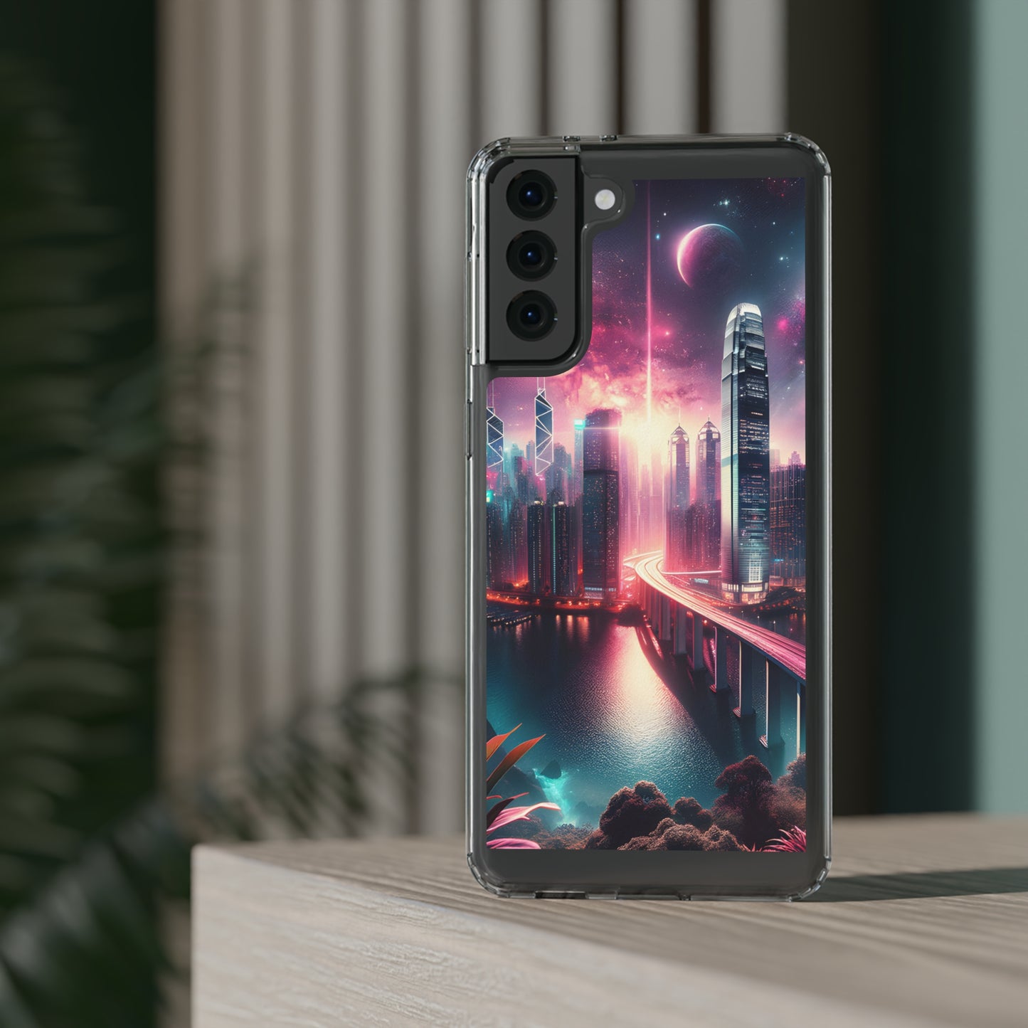 Aqua Skyline-Clear Cases