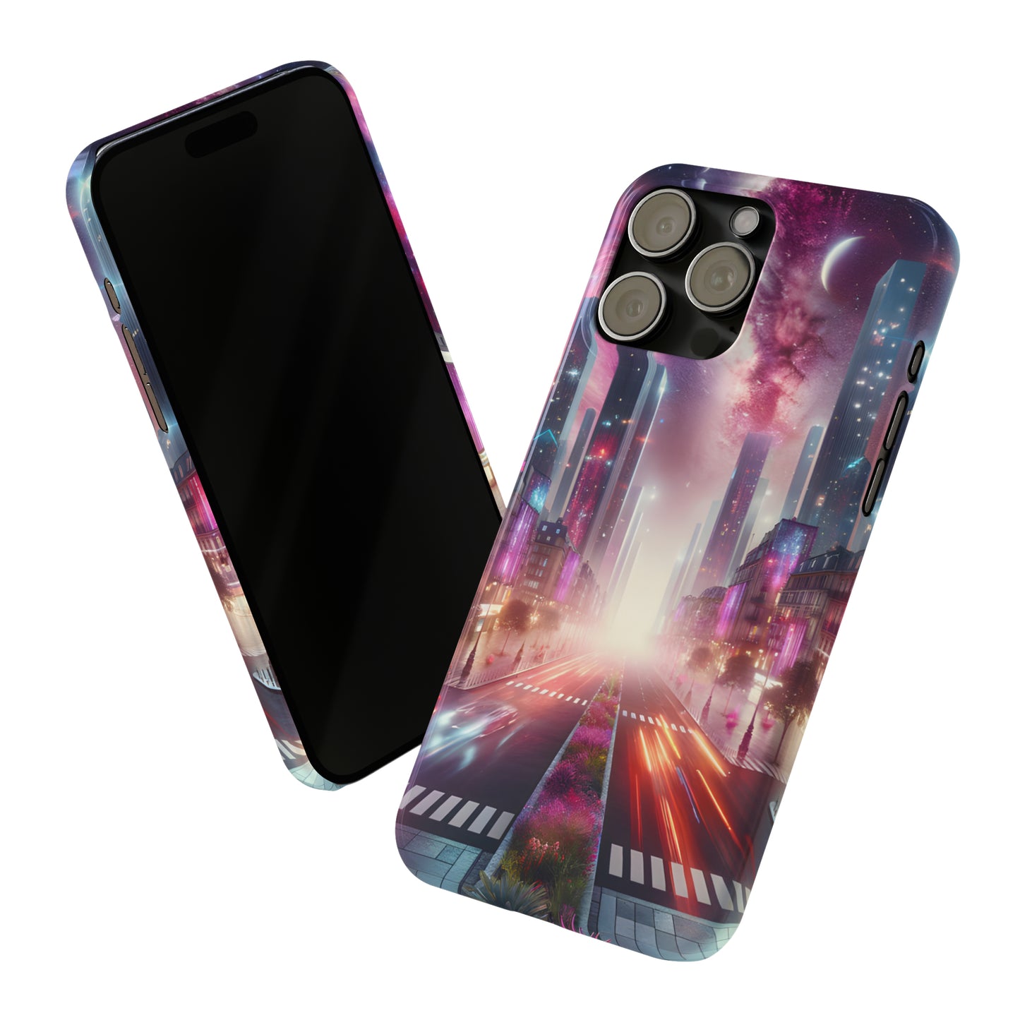 Paris Nightfall-Slim Phone Cases