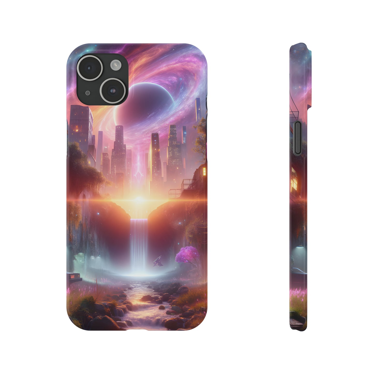 Luminaria Realm-Slim Phone Cases