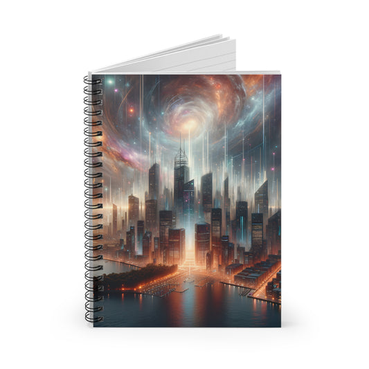 Sydney Stellar-Spiral Notebook - Ruled Line