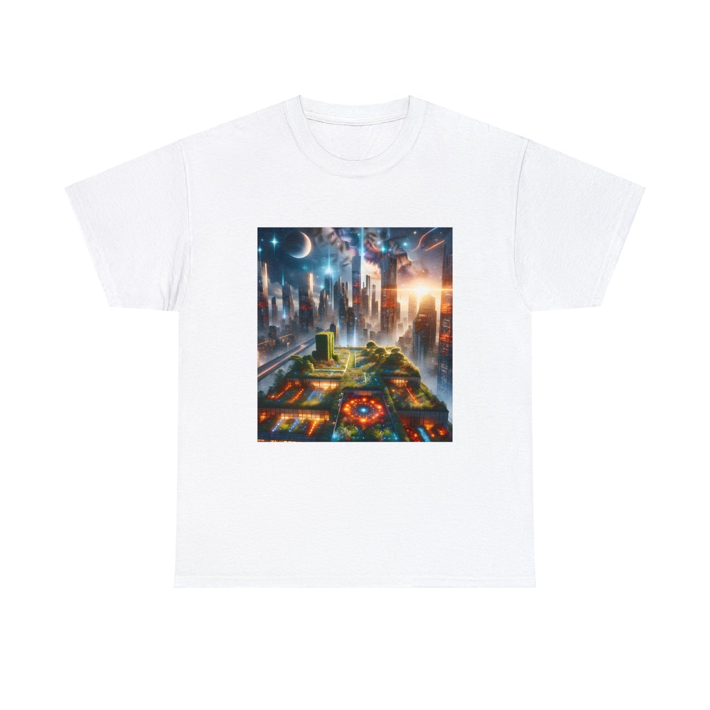 Luminaris Skyscape-Unisex Heavy Cotton Tee