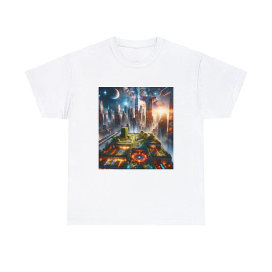 Luminaris Skyscape-Unisex Heavy Cotton Tee