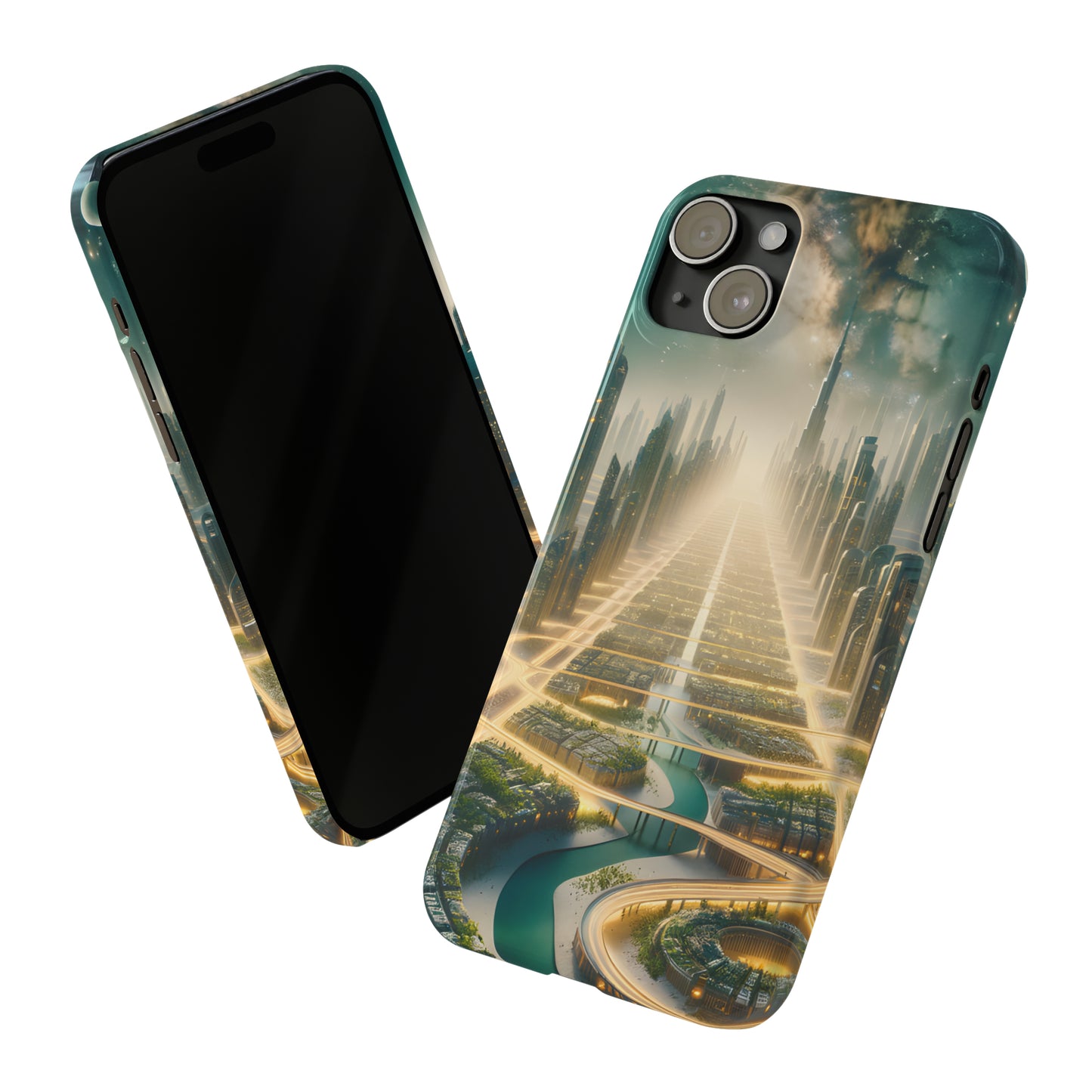 Zephyr Sands-Slim Phone Cases