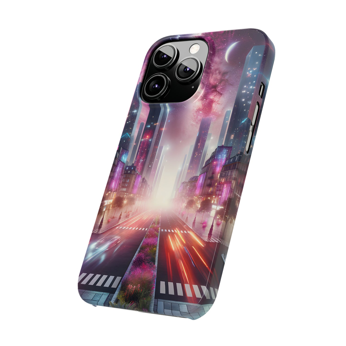 Paris Nightfall-Slim Phone Cases