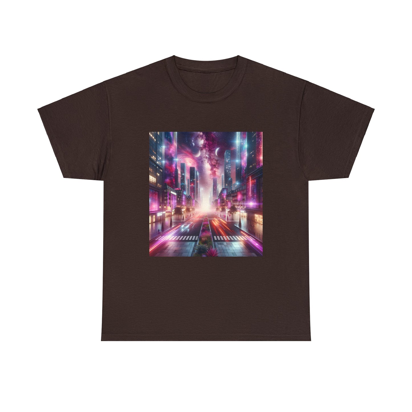 Paris Nightfall-Unisex Heavy Cotton Tee