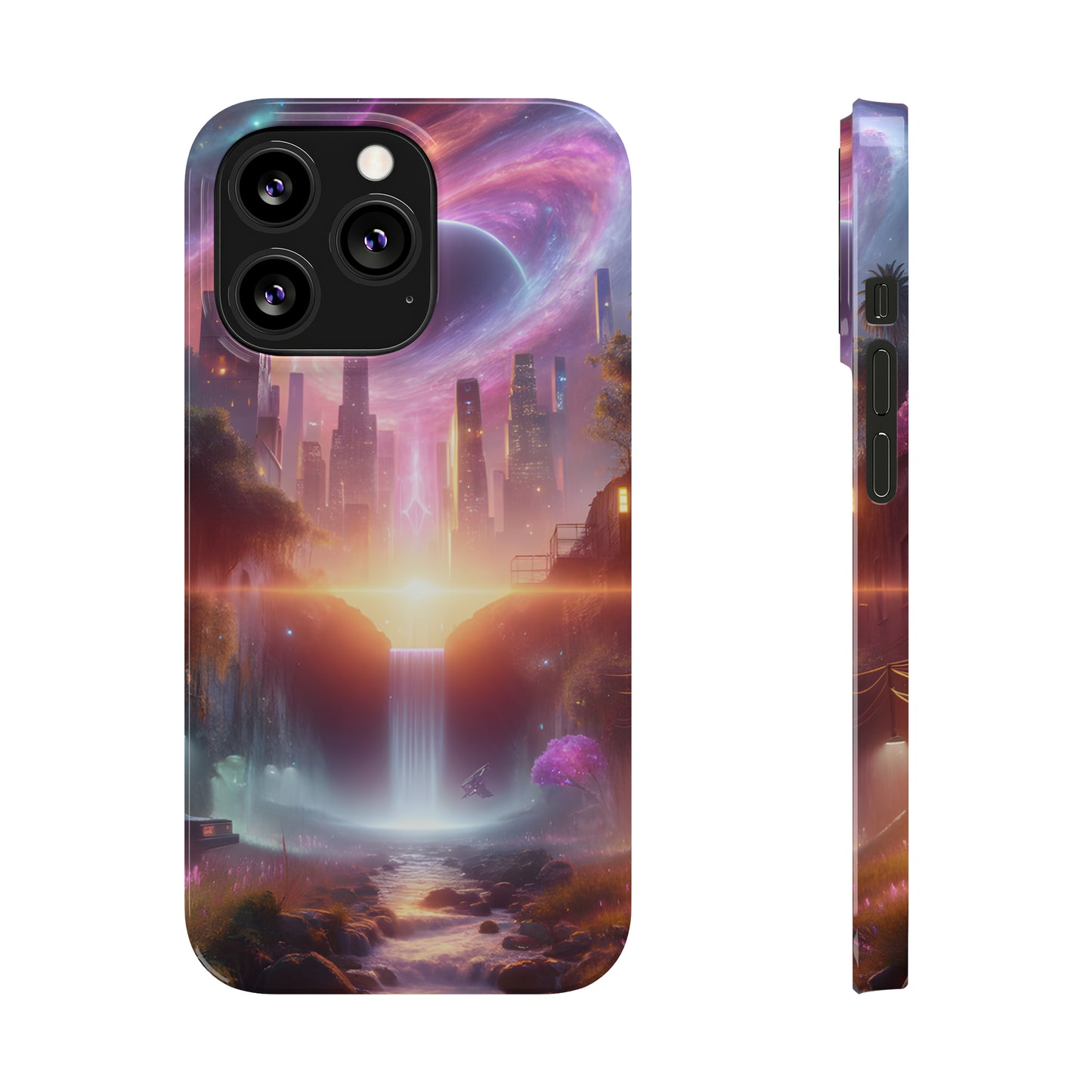 Luminaria Realm-Slim Phone Cases