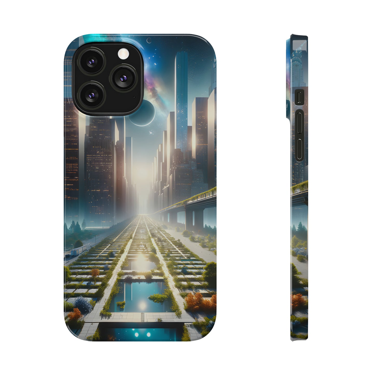 CyberScape Masterworks-Slim Phone Cases