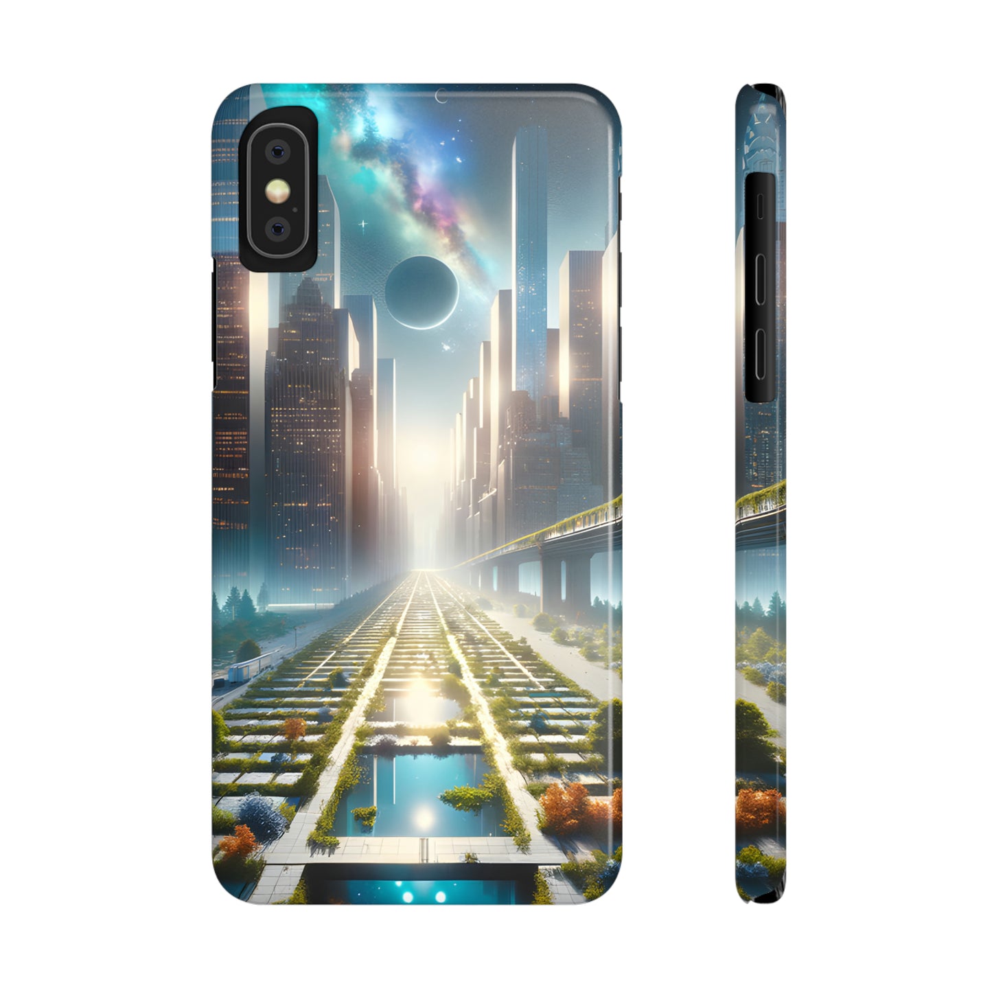 CyberScape Masterworks-Slim Phone Cases