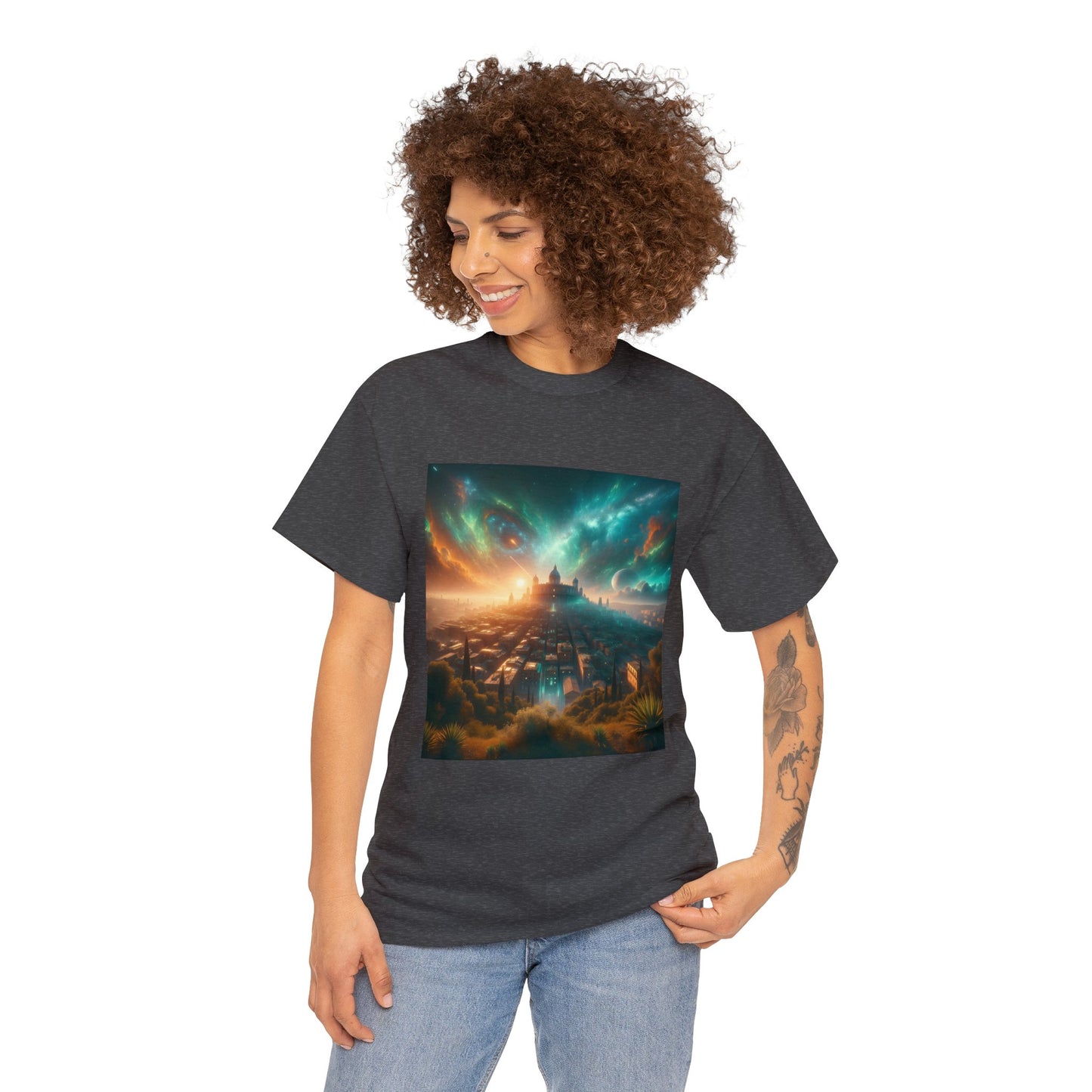 Titanium Dreams-Unisex Heavy Cotton Tee