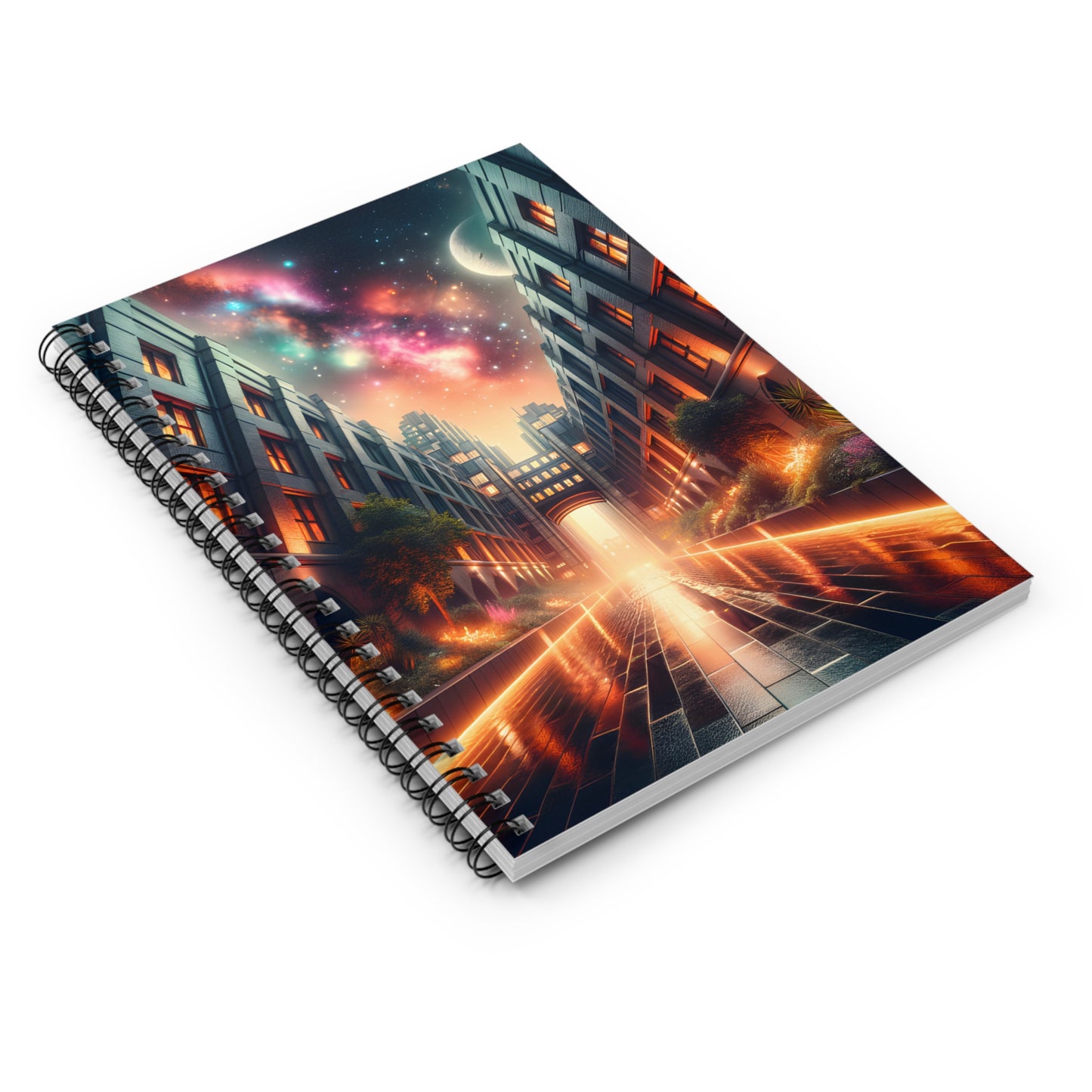 Luminaris Skies-Spiral Notebook - Ruled Line