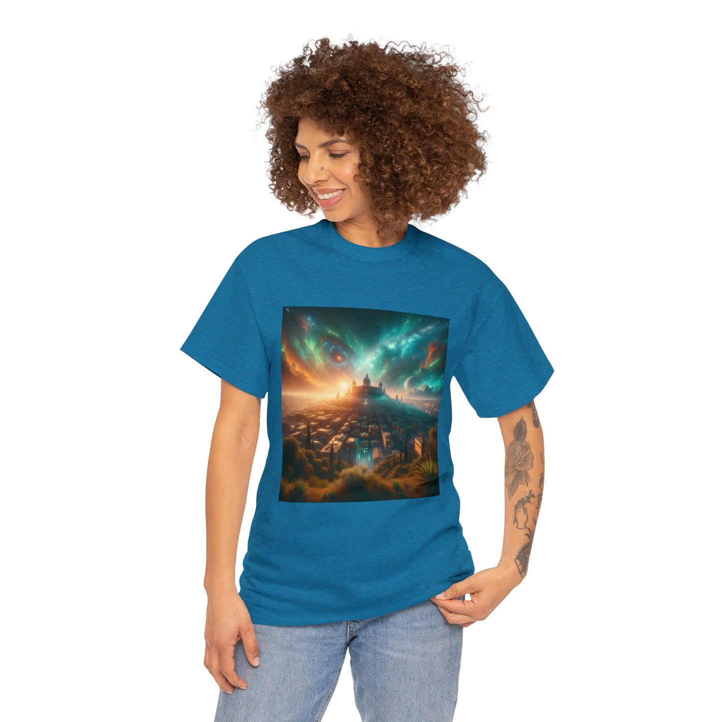 Titanium Dreams-Unisex Heavy Cotton Tee