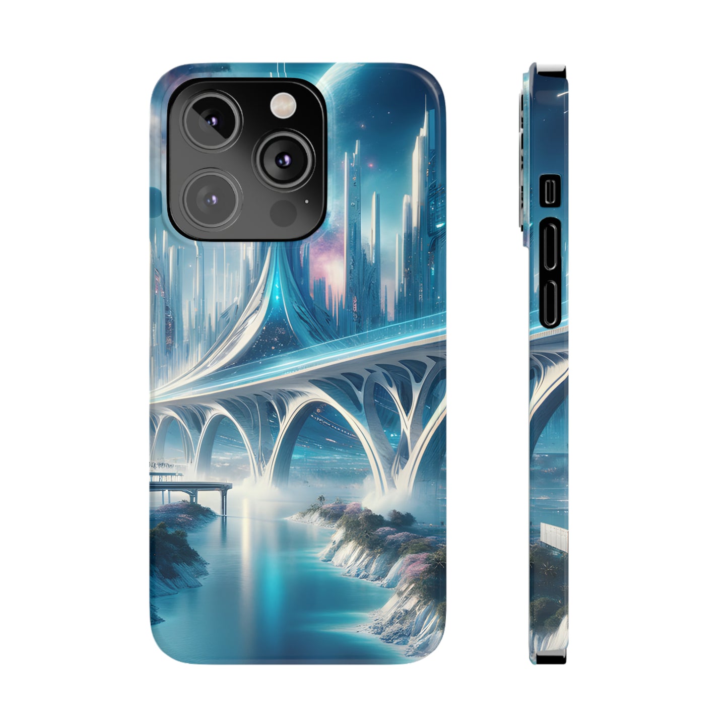 Stellar Marbles-Slim Phone Cases