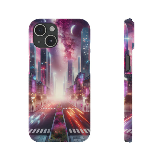 Paris Nightfall-Slim Phone Cases