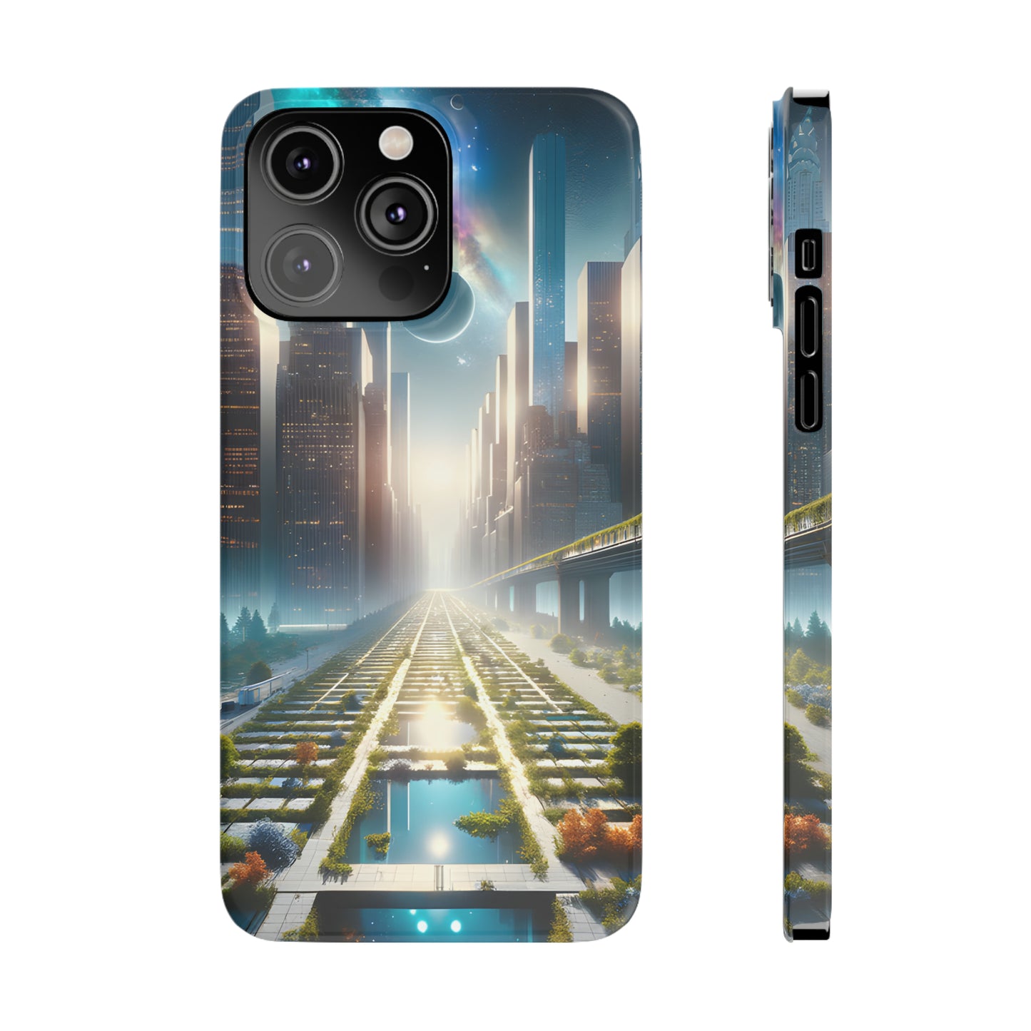 CyberScape Masterworks-Slim Phone Cases