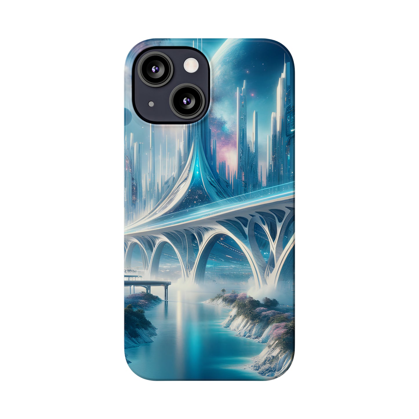 Stellar Marbles-Slim Phone Cases