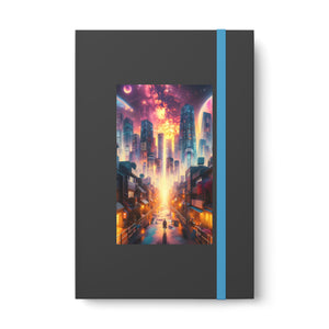 Elysian Visions-Color Contrast Notebook - Ruled