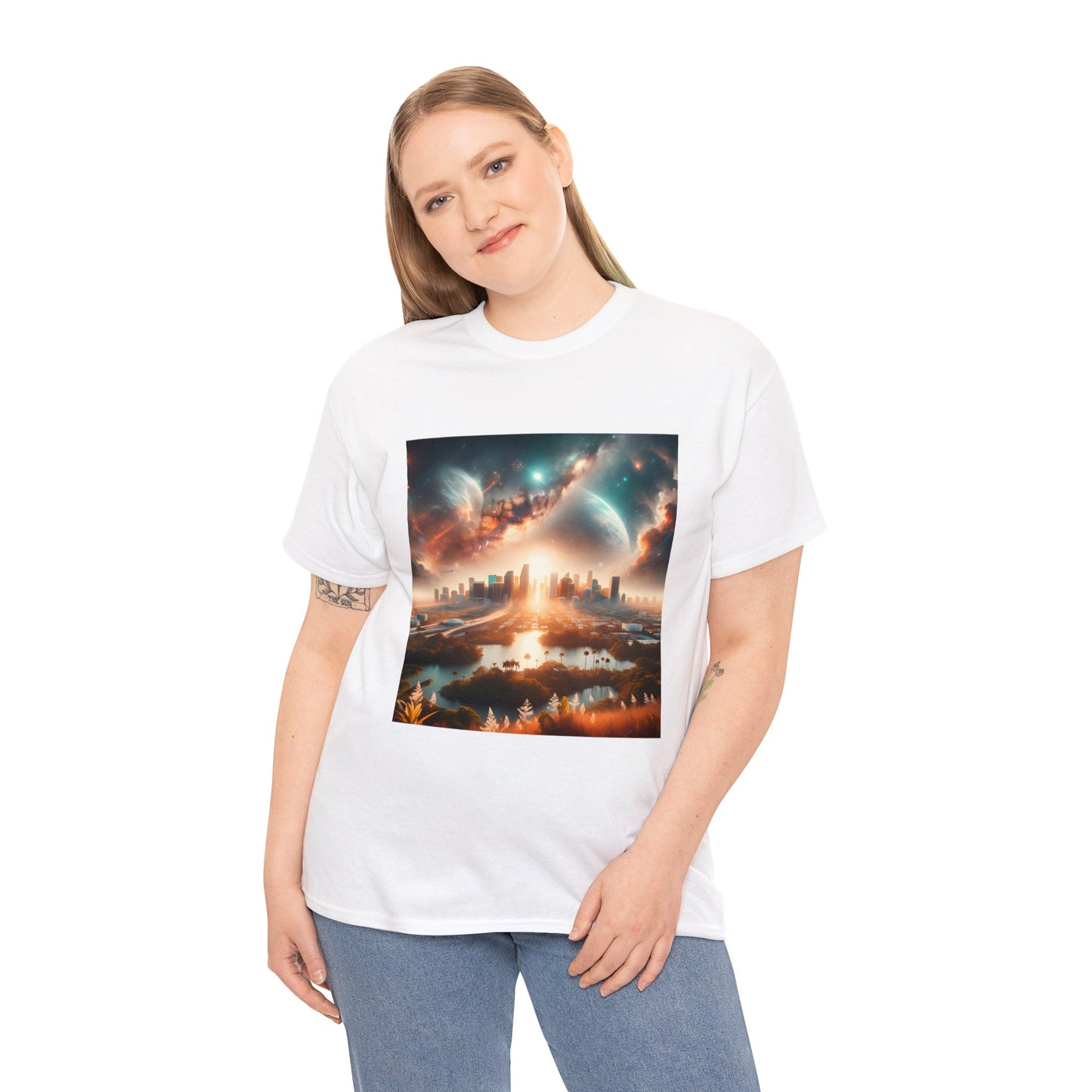 Diamondscape Dreams-Unisex Heavy Cotton Tee